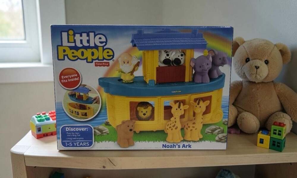 Fisher-Price Little People Noah's Ark Playset with Figures